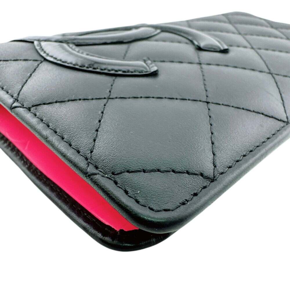 CHANEL Black Logo Wallet - Picture 5 of 11